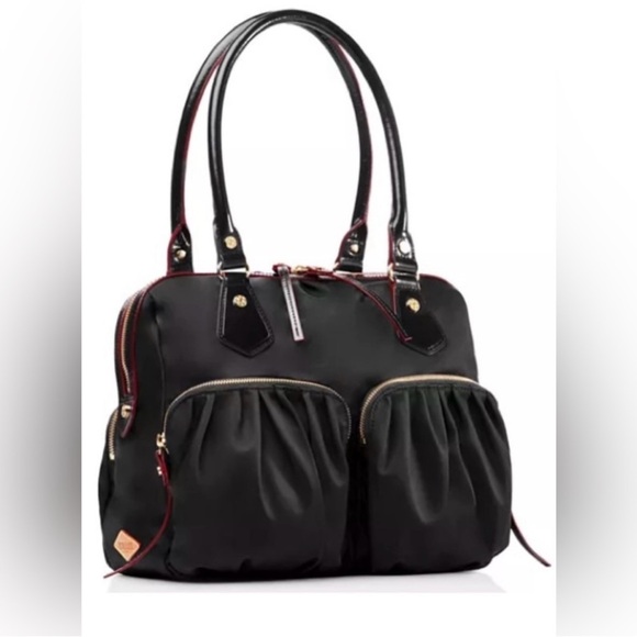Stylish Black MZ Wallace bag nylon leather - Picture 2 of 11